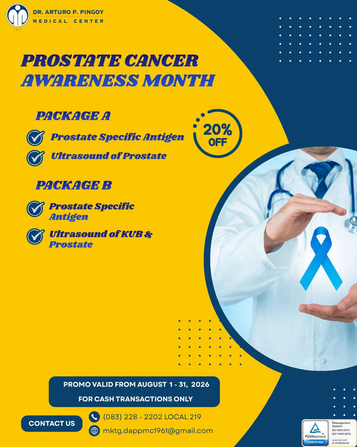 Prostate Cancer Awareness Month